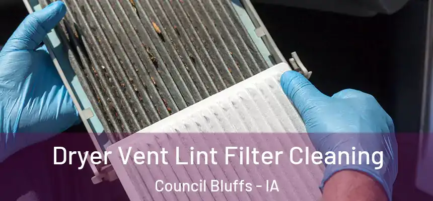 Dryer Vent Lint Filter Cleaning Council Bluffs - IA